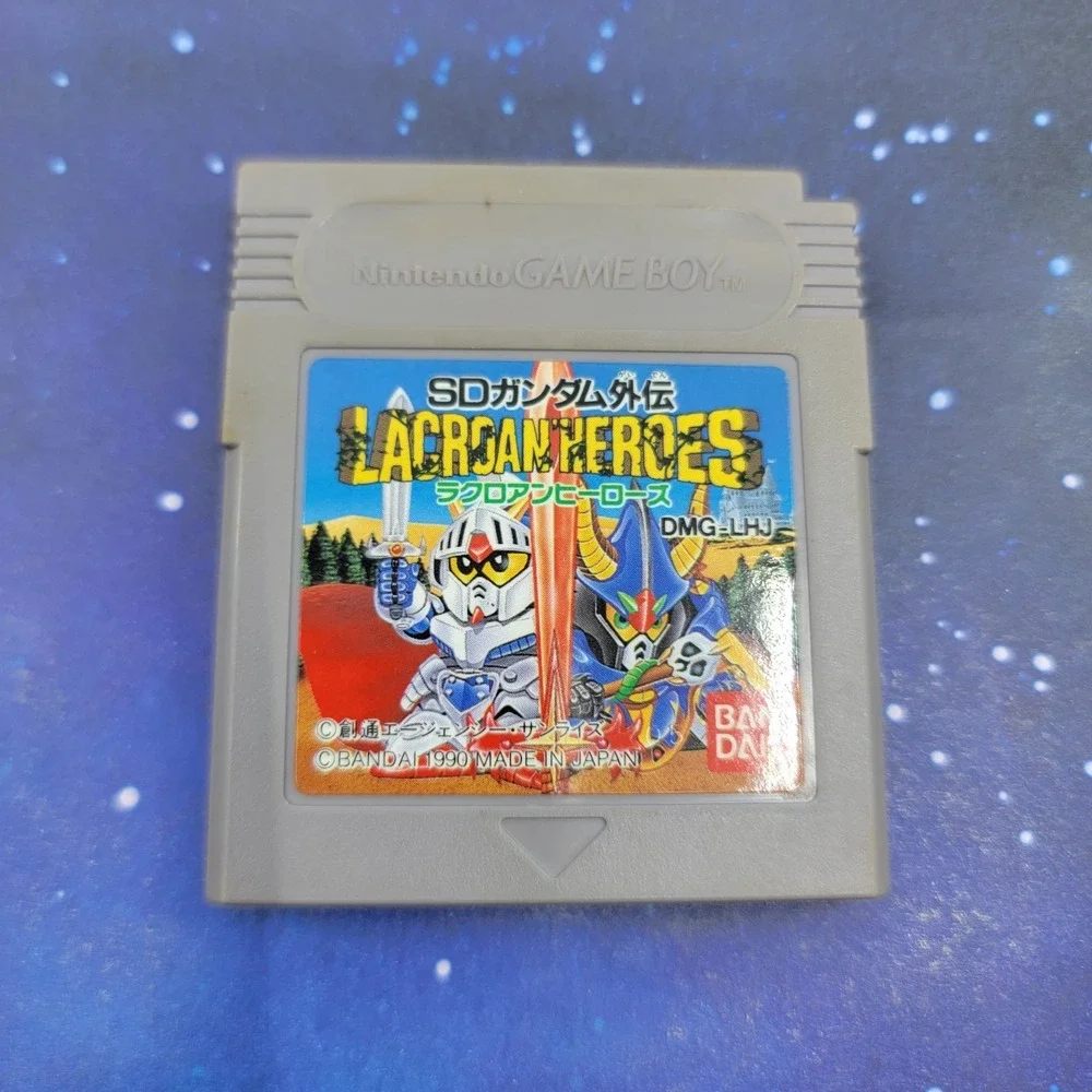 SD Gundam Gaiden Lacroan Heroes (Nintendo Game Boy) JAPANESE Video Game 1421